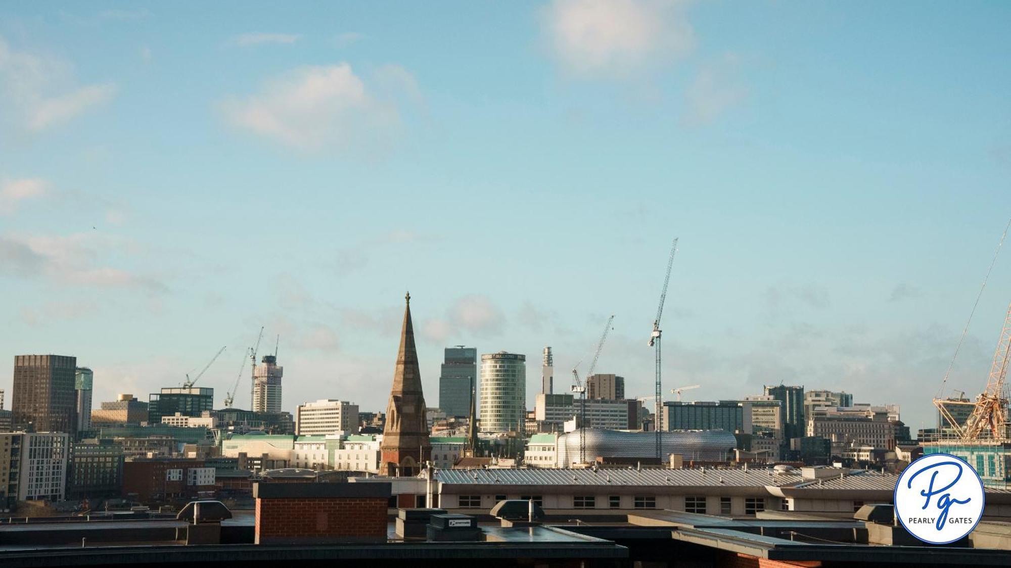 Penthouse - Amazing City Skyline Views - Balcony - Free Extra 2 Hours - Free Parking - Utilita Arena - Bullring Shopping - New St Station- Super King Size Bed Birmingham Dış mekan fotoğraf